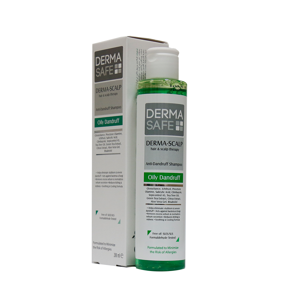 Dermasafe DERMA-SCALP Anti-Dandruff Shampoo Oily Dandruff