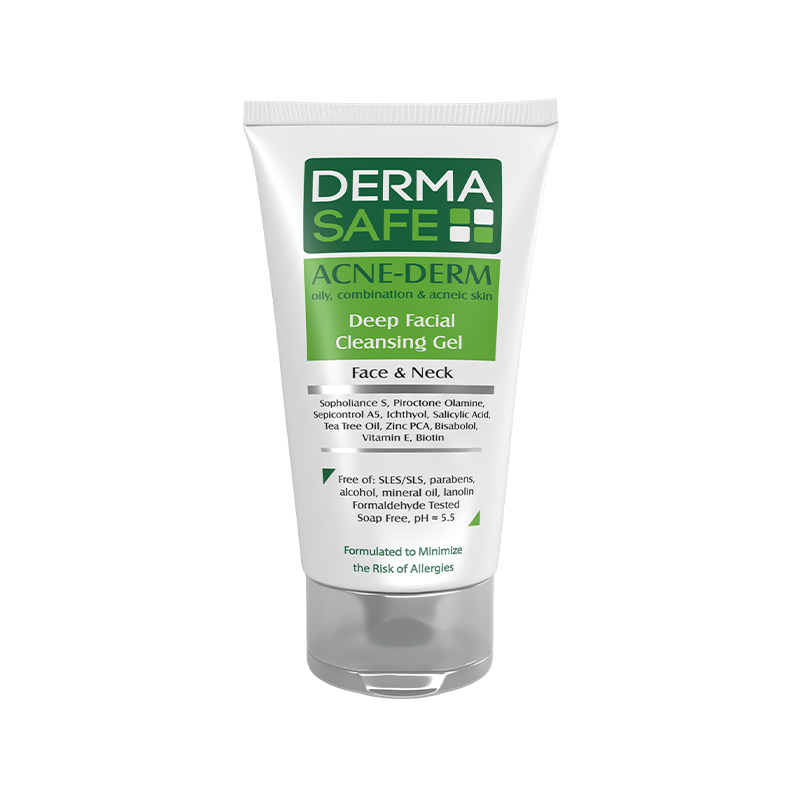 ACNE-DERM Deep Facial Cleansing Gel