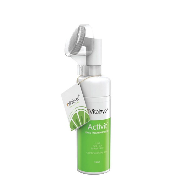 Vitalayer Activit Face Foaming Wash Combination to Oily Skin