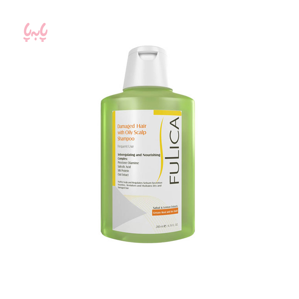 Fulica Shampoo For Damaged Hair With Oily Scalp