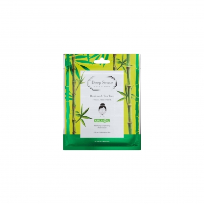 Deep Sense Tea Tree & Bamboo Facial Sheet Mask