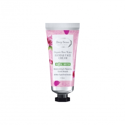 Deep Sense Organic Rose Water - Hand & Face Moisturizing Cream