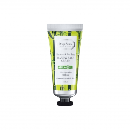 Deep Sense Bamboo and Tea Tree - Hand & Face Moisturizing Cream